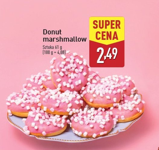 Donut marshmallow promocja w Aldi