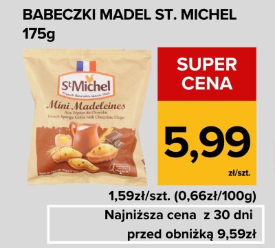 Babeczki madel St. Michel promocja w Supeco