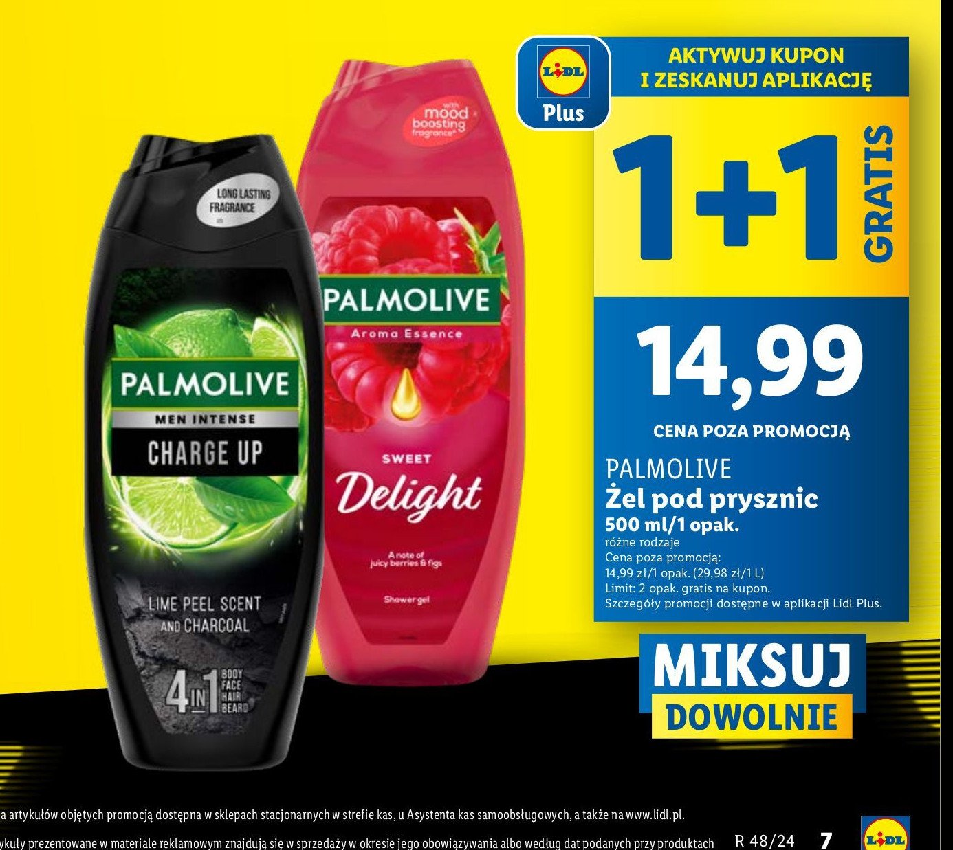 Żel sweet delight Palmolive aroma essence promocja