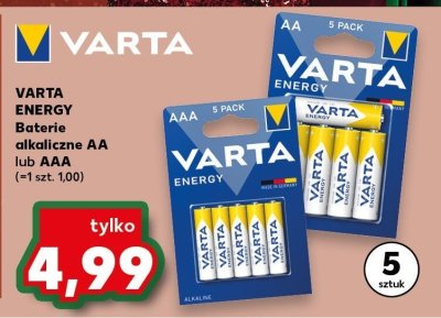 Baterie alkaliczne AA / AAA  promocja w Kaufland