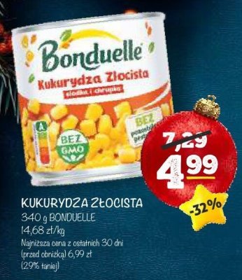 Kukurydza złocista Bonduelle promocja w Arhelan