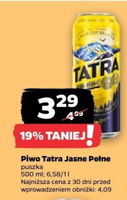 Piwo promocja w Netto