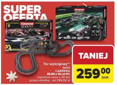 Tor wyścigowy Go!!! Carrera promocja w Carrefour