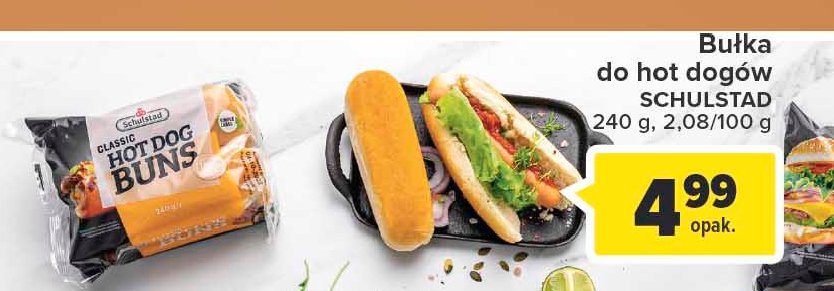 Bułka hot-dog classic Schulstad promocje