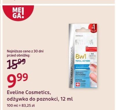 Odżywka do paznokci Eveline Cosmetics promocja w Rossmann