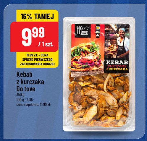 Kebab z kurczaka Gotove promocja w POLOmarket