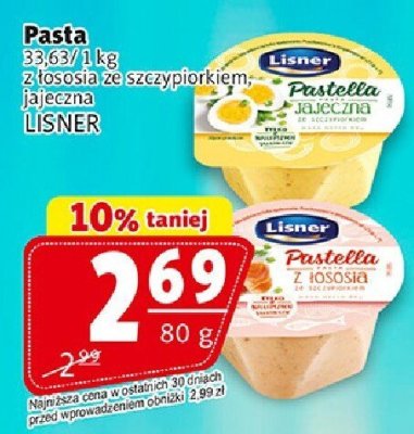 Pasta z dodatkiem ziół z serka w sosie śmietanowym jajeczna promocja w Prim Market