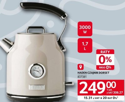 Czajnik Haden Dorset 837381 promocja w Selgros