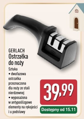 Ostrzałka do noży GERLACH Sztuka promocja w Aldi