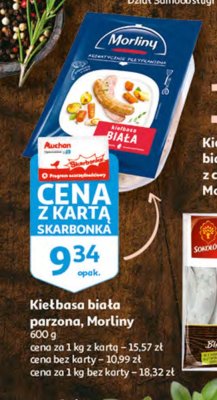 Kiełbasa biała Morliny promocja