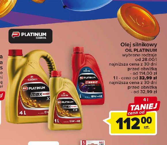 Olej Orlen platinum max promocja