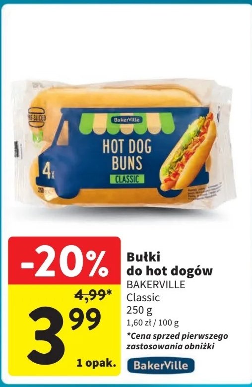 Bułka hot dog promocja