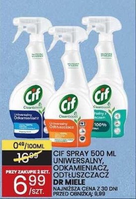 Środek czyszczący CIF 500 ml różne rodzaje UNILEVER promocja w Wafelek