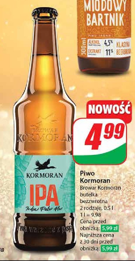 Piwo Kormoran ipa promocja