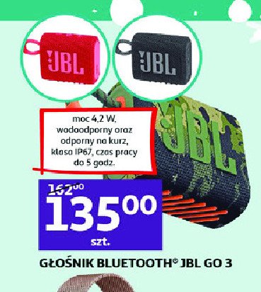 G艂o艣nik bt go 3w pomara艅czowy Jbl promocja