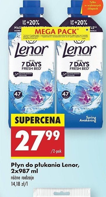 Płyn do płukania spring awakening Lenor promocja