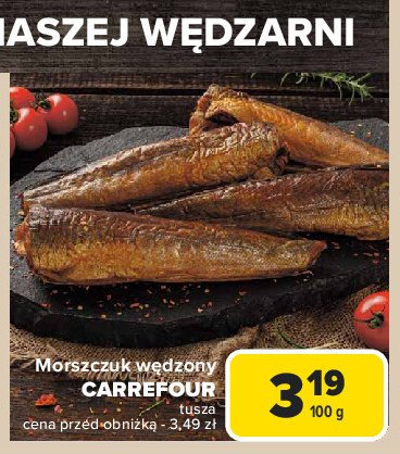 Morszczuk wędzony Carrefour promocja w Carrefour