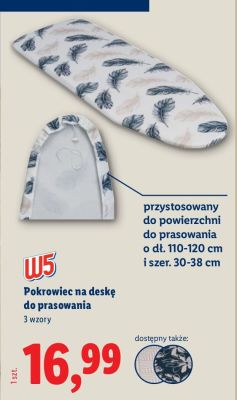 Pokrowiec na deskę do prasowania  promocja w Lidl