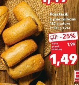 Pasztecik z pieczarkami promocja