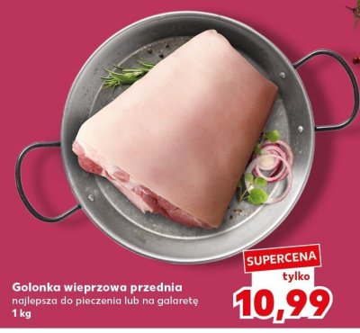 Golonka wieprzowa przednia Auchan promocja w Kaufland