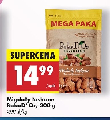 Migdały łuskane Bakad'or promocja