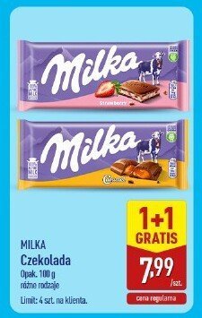 Czekolada różne rodzaje promocja w Aldi