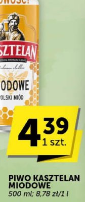 Piwo Kasztelan Miodowe promocja w Euro Sklep