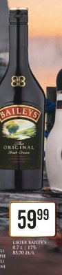 Likier BAILEY'S The Original Irish Cream promocja w Dino