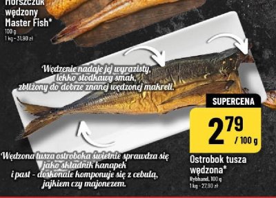 Ostrobok tusza wędzony promocja w POLOmarket