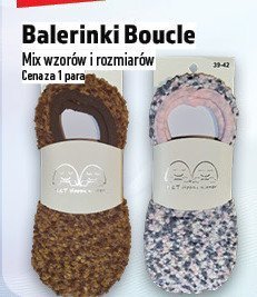 Balerinki Boucle promocja w TOPAZ