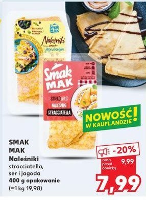 Naleśniki serowo-jagodowe Smak mak promocja