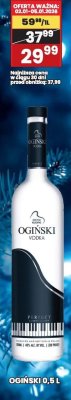 Wódka Ogiński promocja w Wafelek