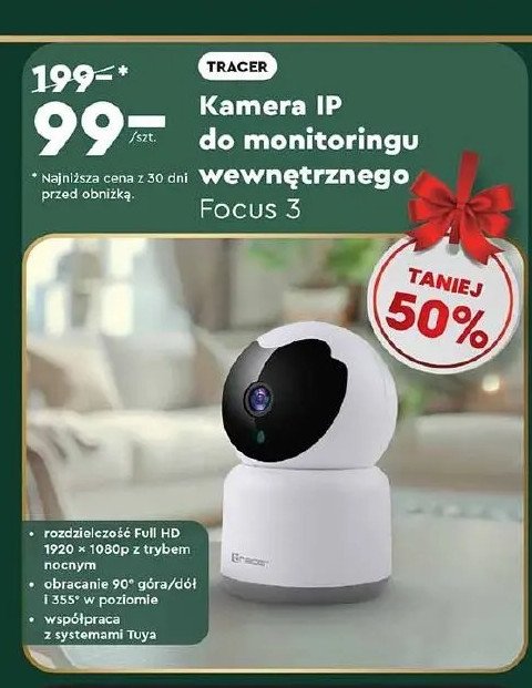 Kamera focus 3 Tracer promocja w Biedronka