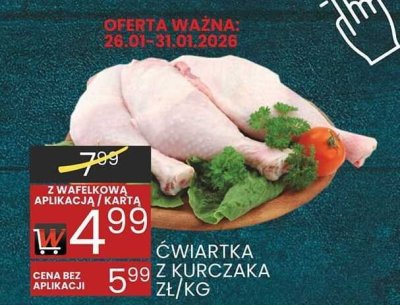 Ćwiartka z kurczaka promocja w Wafelek