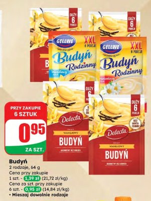 Budyń śmietankowy promocja w Dino