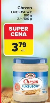 Chrzan luksusowy promocja w Carrefour