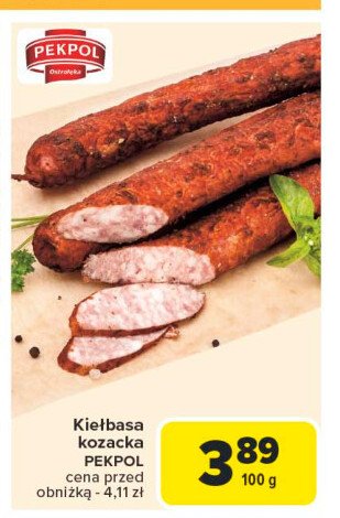 Kie艂basa kozacka Pekpol promocja