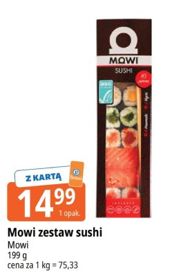 Mowi zestaw sushi Mowi promocja w Leclerc