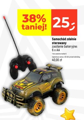 Samochód zdalnie sterowany zasilanie bateryjne: 6 x AA promocja w Dealz