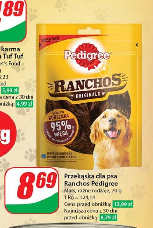 Przysmak dla psa originals kurczak Pedigree promocja