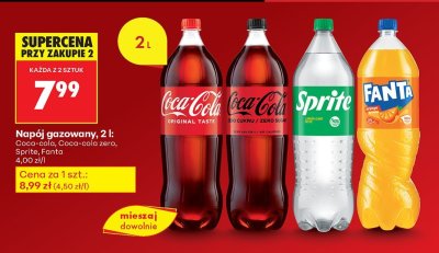 Cola promocja w Biedronka