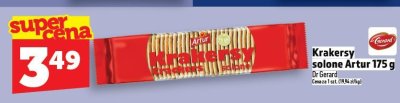 Krakersy solone Artur 175 g promocja w TOPAZ