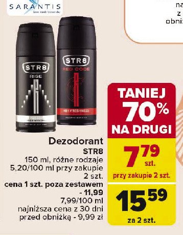 Dezodorant Str8 rise promocja