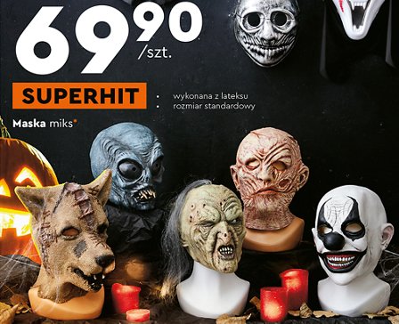 Maska z lateksu Jumi promocja