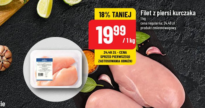 Filet z piersi kurczaka Morliny promocja