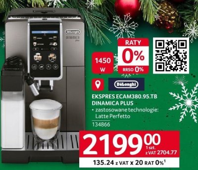 Ekspres EKSPRES ECAM380.95.TB DINAMICA PLUS promocja w Selgros