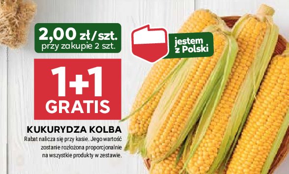 Kukurydza w kolbach promocja