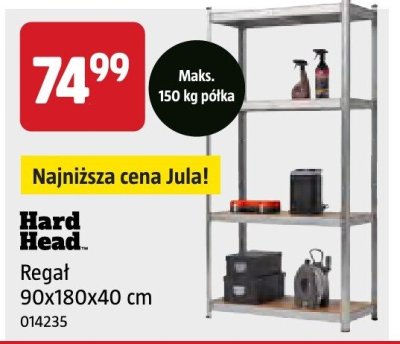 Regał Hard Head promocja w Jula