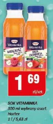 Sok Vitaminka 300 ml promocja w Chorten