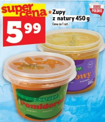 Zupy z natury 450 g promocja w TOPAZ